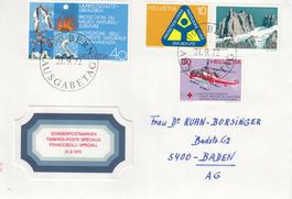 1972 FDC Spannörter Zivil- und Umweltschutz REGA
