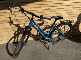 BIXS Mädchen-Citybike blau - in gutem Zustand