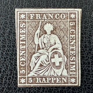 Tutti i francobolli: Strubel 22G/22B4, ungebraucht – Nuovo (secondo la descrizione) da Stallikon venduto da HILDECH1 1