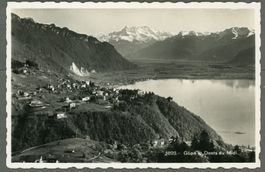 AK sw Glion VD et Dents du Midi ≈ 1934 