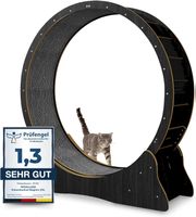 Katzenlaufrad BAGHIRA ∅120cm schwarz