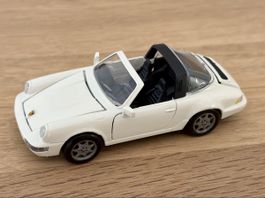 1 Porsche 911 Targa NZG 1:43 weiss