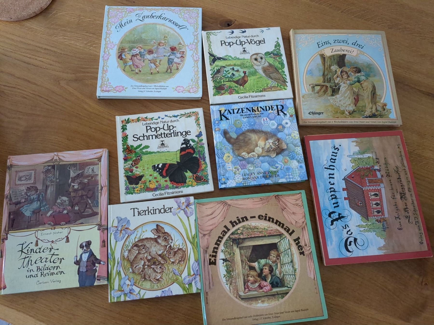 Libri: 9 ältere Kinderbücher-Sammlung: Pop-up und Karussell – Usato da Wohlen AG venduto da merkur0300