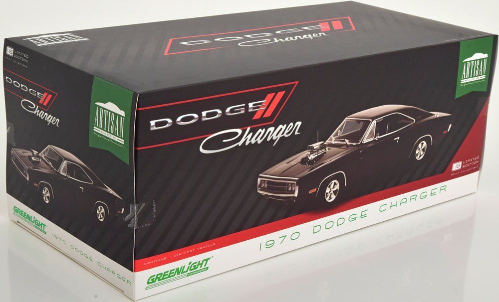 Dodge Modellini d'auto: Dodge Charger 1970 with Blown Engine "Artisan Collection" – Nuovo e nell'imballaggio originale da Gerlafingen venduto da espero88 6