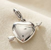 Charm "Herz" Silber 925 (rhodiniert) - Neu