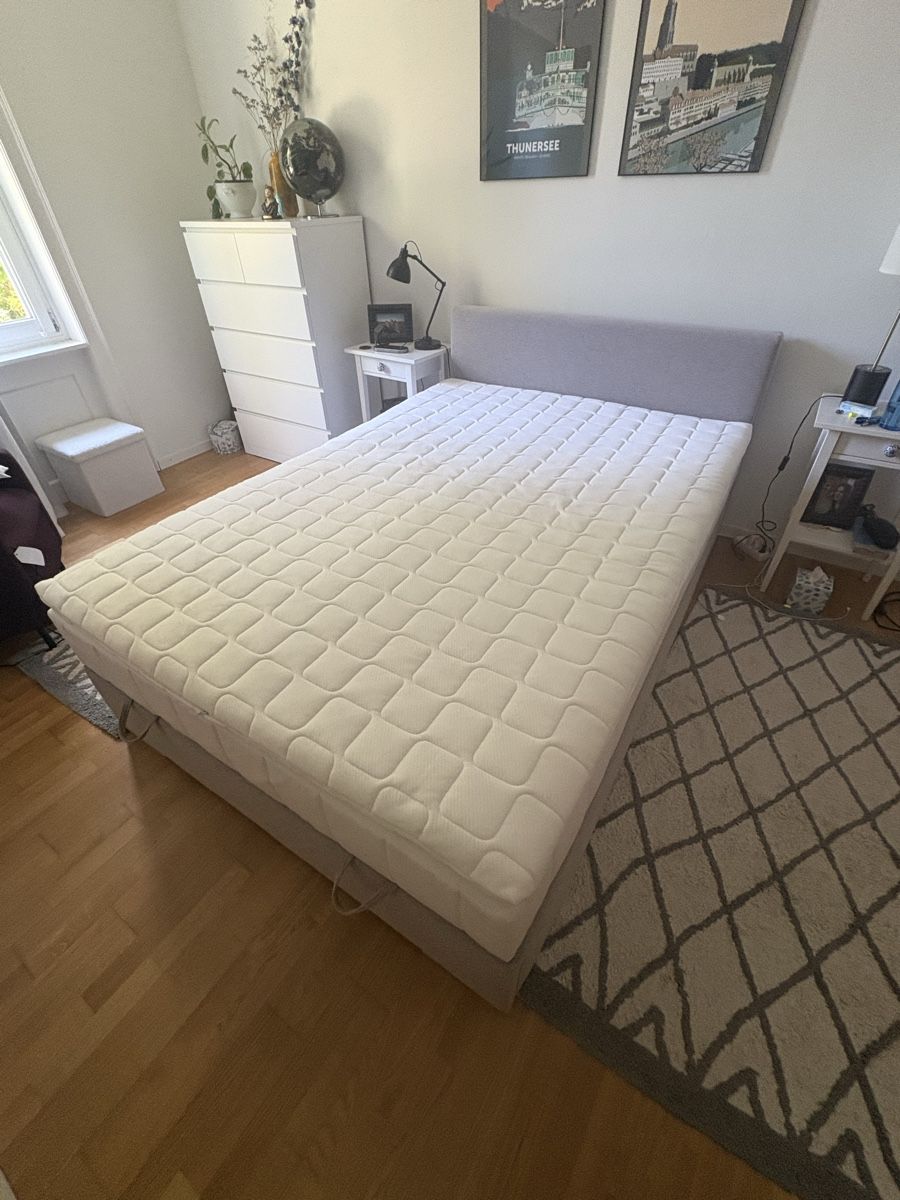 Betten: Boxspringbett 140x200 cm  – Gebraucht aus Bern von lore_frand