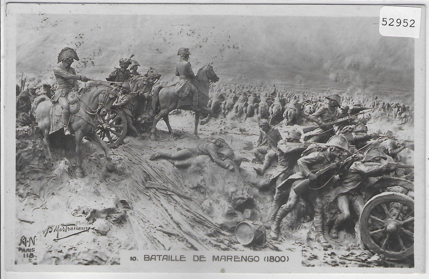 Cartes postales: Bataille de Marengo 1800 – D'occasion à Ettingen par Kartenplanet