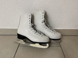 Schlittschuhe Gr. 35 Weiss Wintersport Eislaufen