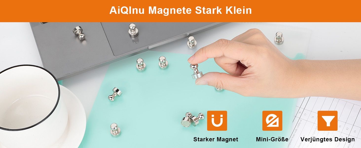 Magnete: 34 Stück Magnete Stark Klein, Neodym Magnet Extra Stark – Neu und originalverpackt aus Bülach von StoreInShop.com 5