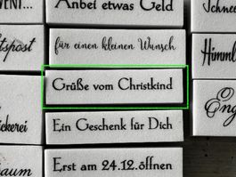 LaBlanche Stempel Spruch 'Grüsse vom Christkind' 1-teilig