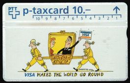 Taxcard 308L_24359 VISA Sänfte ungebraucht