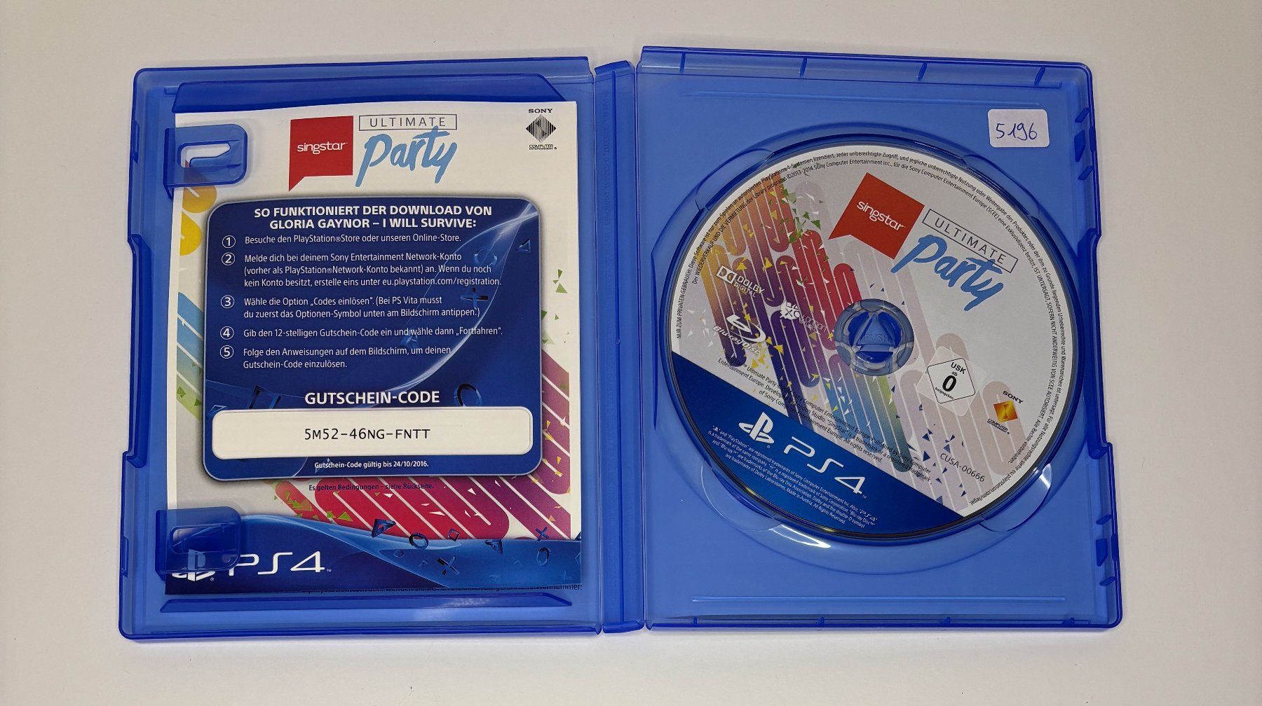 Spiele: PS4 - SingStar: Ultimate Party – Gebraucht aus Allschwil von Bullach 1