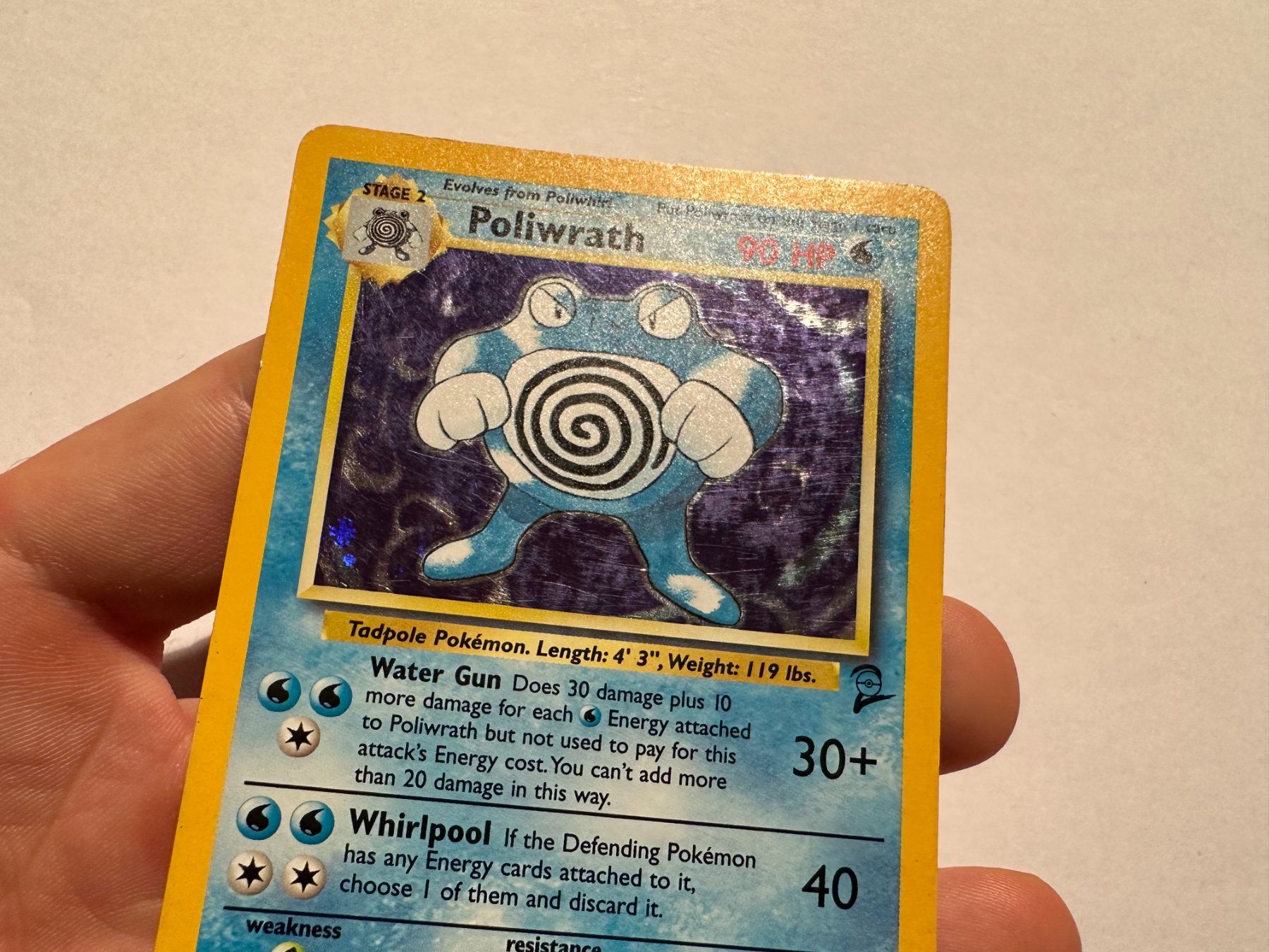 Pokémon Carte collezionabili: Poliwrath holo Base 2 EN – Usato da Hagendorn venduto da Pokecollectorch 4