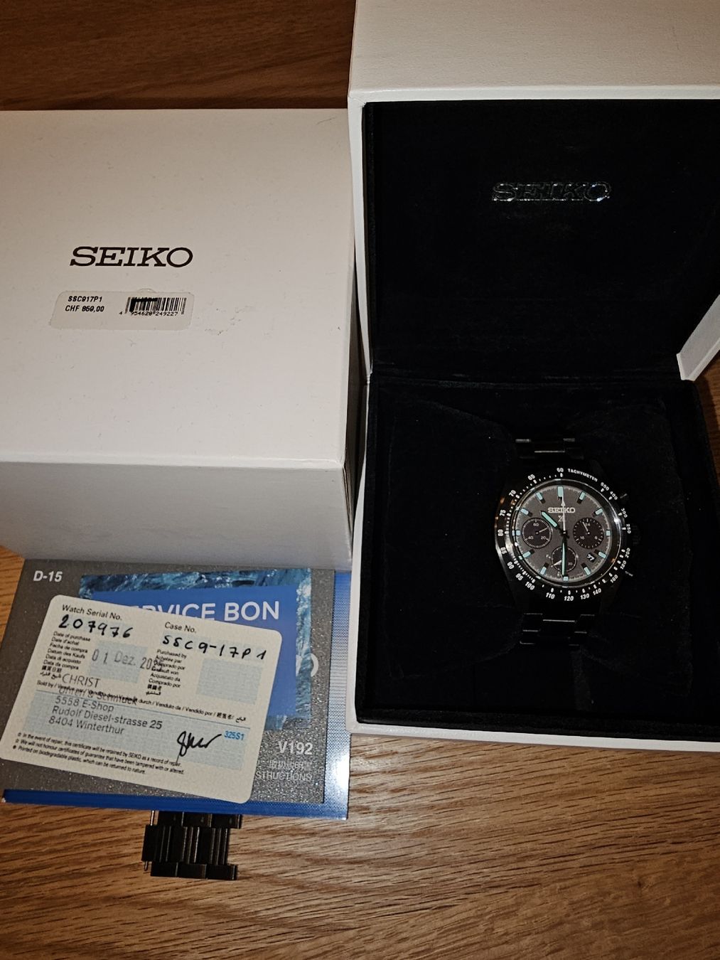 Seiko Uhren: Seiko Prospex Speedtimer Chronograph – Neu (gemäss Beschreibung) aus Schwanden GL von jon_nm8h 2
