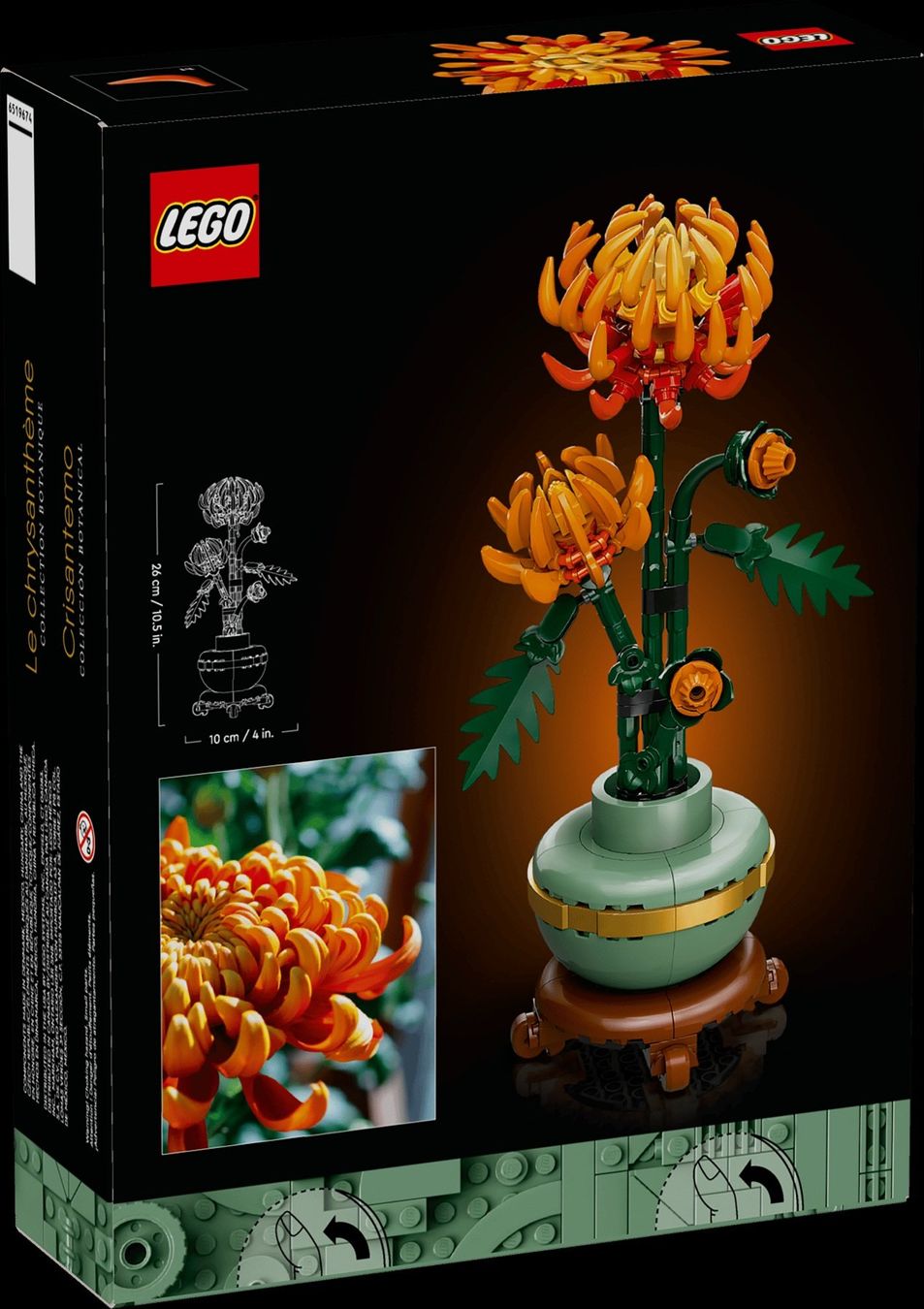 Lego Kit di costruzioni: Lego Botanik - Chrysantheme - Nr. 10368 – Nuovo e nell'imballaggio originale da Schwarzenbach SG venduto da Forky 1