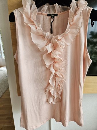 Milano Bluse in schönem Pink, Größe L. Neu mit Etiketten