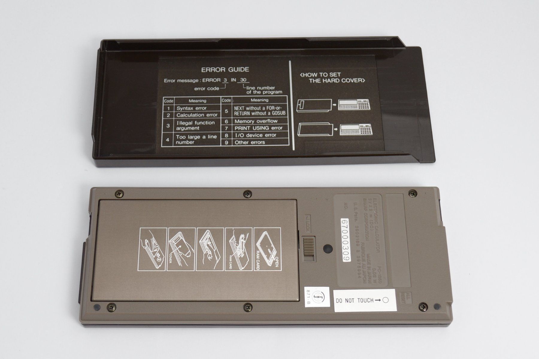 PC: Sharp PC-1350 Pocket Computer - inkl. RAM Card und Koffer – Usato da Winkel venduto da m_classic 8