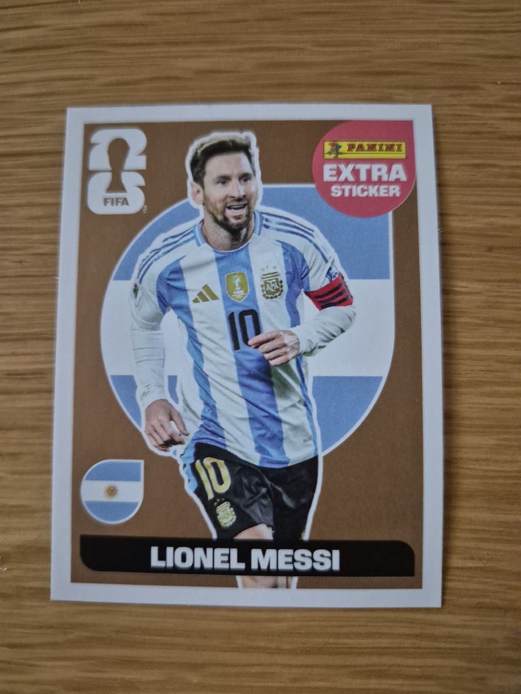 Panini Carte collezionabili: Panini-Extra-Sticker Lionel Messi Gold Edition – Nuovo (secondo la descrizione) da Einsiedeln venduto da pas_225n