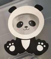 Panda-Spardose aus Holz