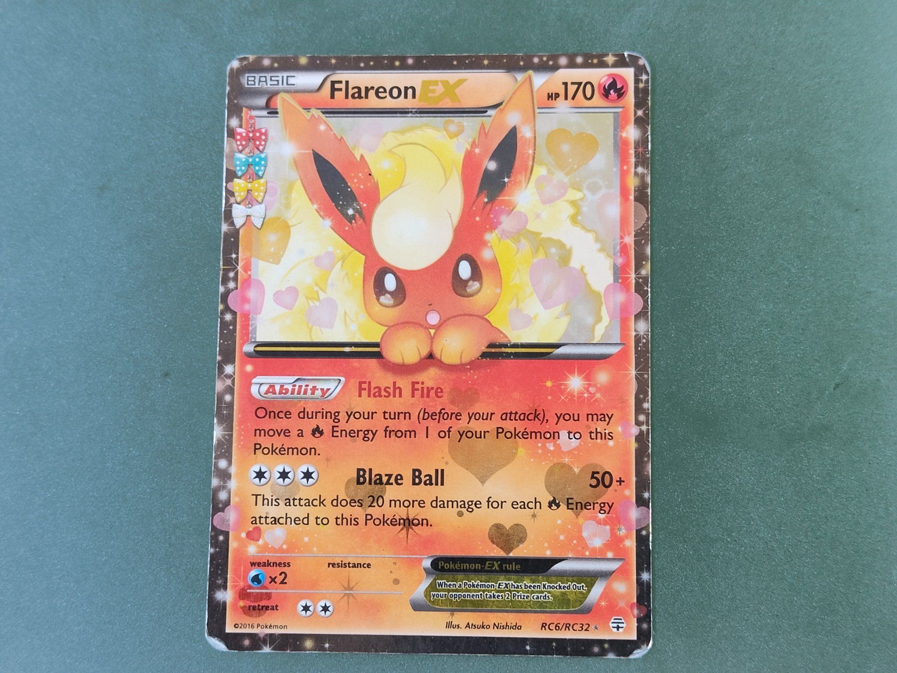 Pokémon Cartes à collectionner: Flareon EX RC6, Pokémon Generations – D'occasion à Châtelaine par Chompis 3