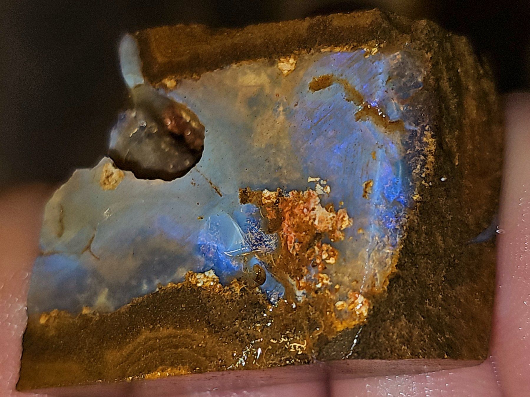 Pierres précieuses: Grosser Australischer Boulderopal Rohstein – Neuf avec emballage d'origine à Uerkheim par Winwinner 1