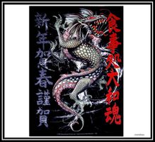 Fahne *Drache* / Nr. C-1099