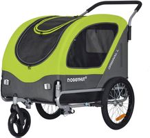 DOGGYHUT Original Large Hundebuggy Grün