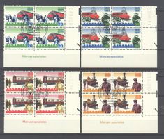 1997, Sonderpostmarken, Viererblöcke, ET