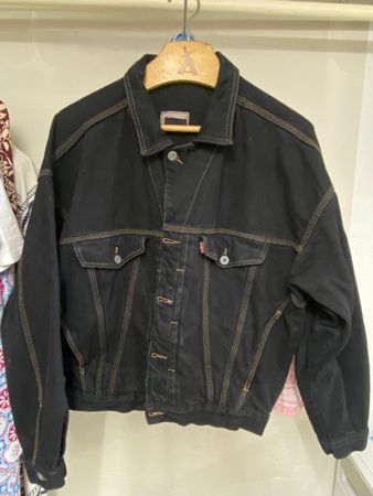 Veste en jean Levi's noire taille L occasion