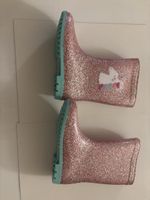 Glitzer Einhorn Gummistiefel Mädchen Gr. 25 - Perfekt für de
