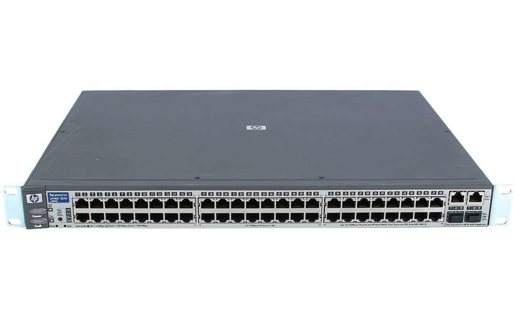 Switch Gestito HP ProCurve 2650 J4899B – 48 Porte 10/100 + 2 GBIC – Usato Ma Rimesso A Nuovo