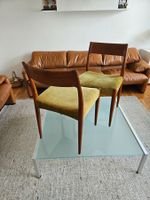2x Danish Teak Stuhl Modell 77 Design N. Moeller Set 1 von 3
