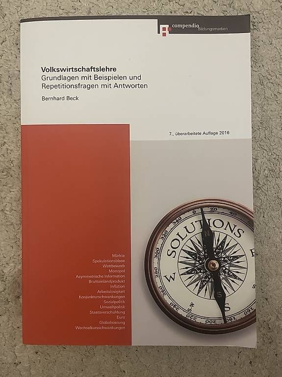 Libri: Volkswirtschaftslehre Lehrmittel – Nuovo (secondo la descrizione) da Bern venduto da simone.mueller