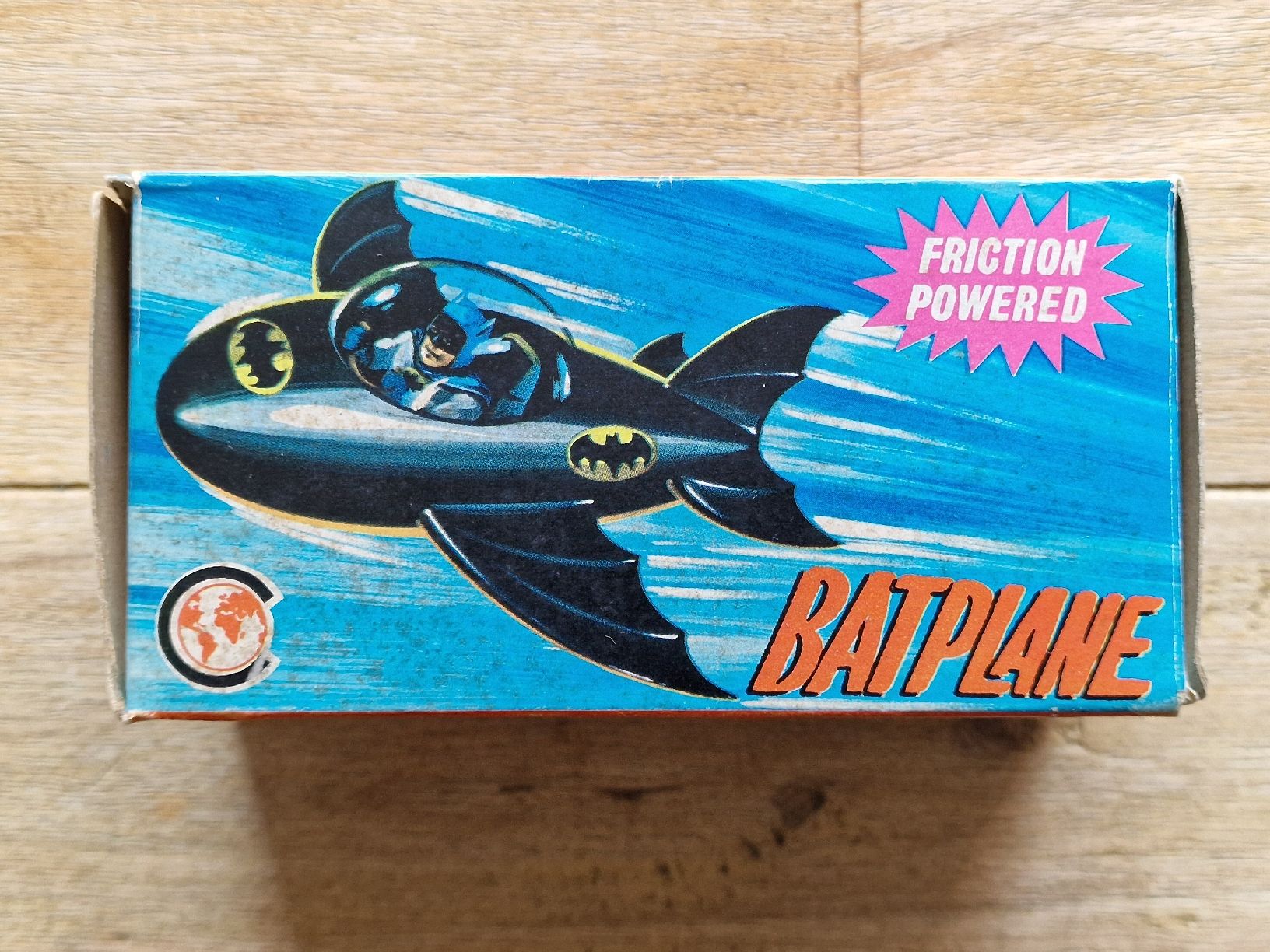 Rare Batplane Batman Friction Powered Toy in OVP 1977 (Gebraucht) in ...