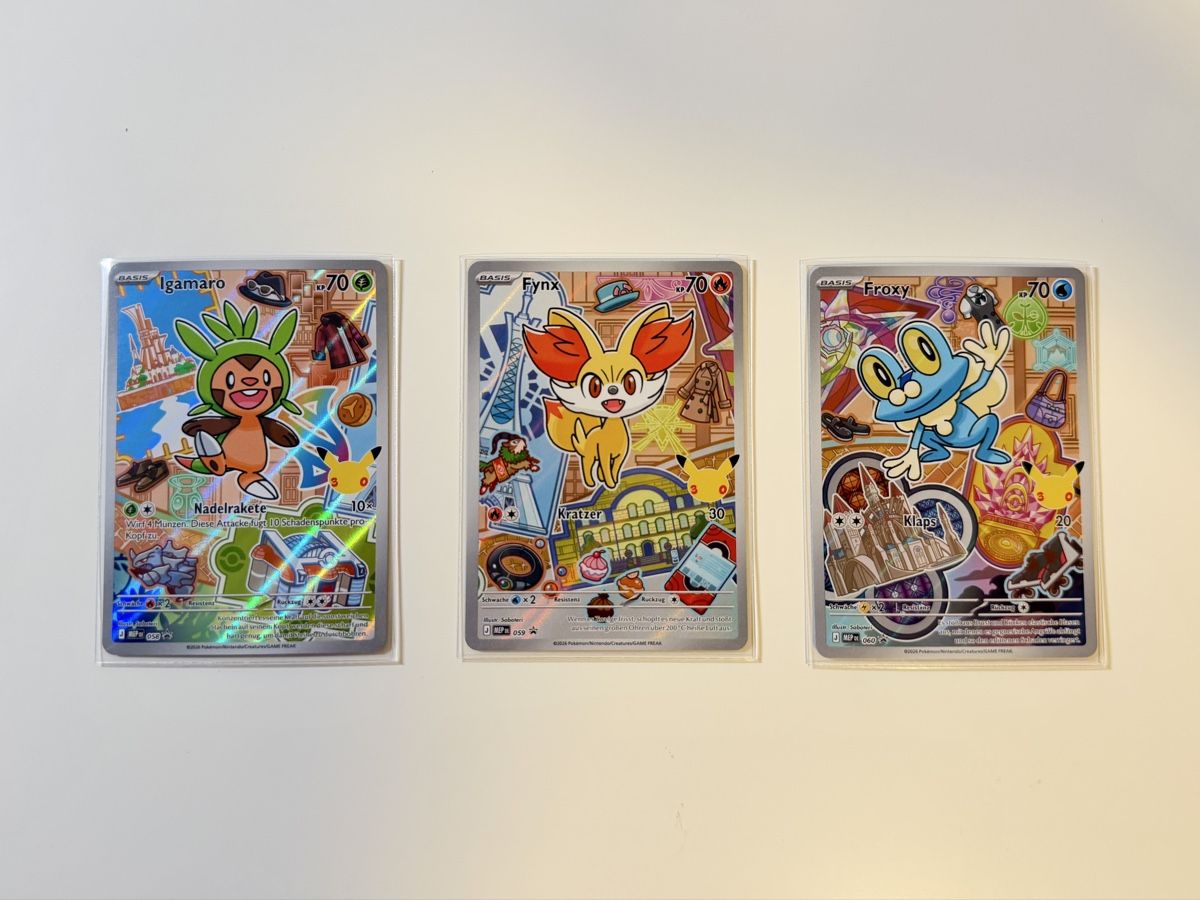 Pokémon Cartes à collectionner: Erste Partner Serie 3 (Gen 6) DE – D'occasion à Zürich par arvinmarlon11