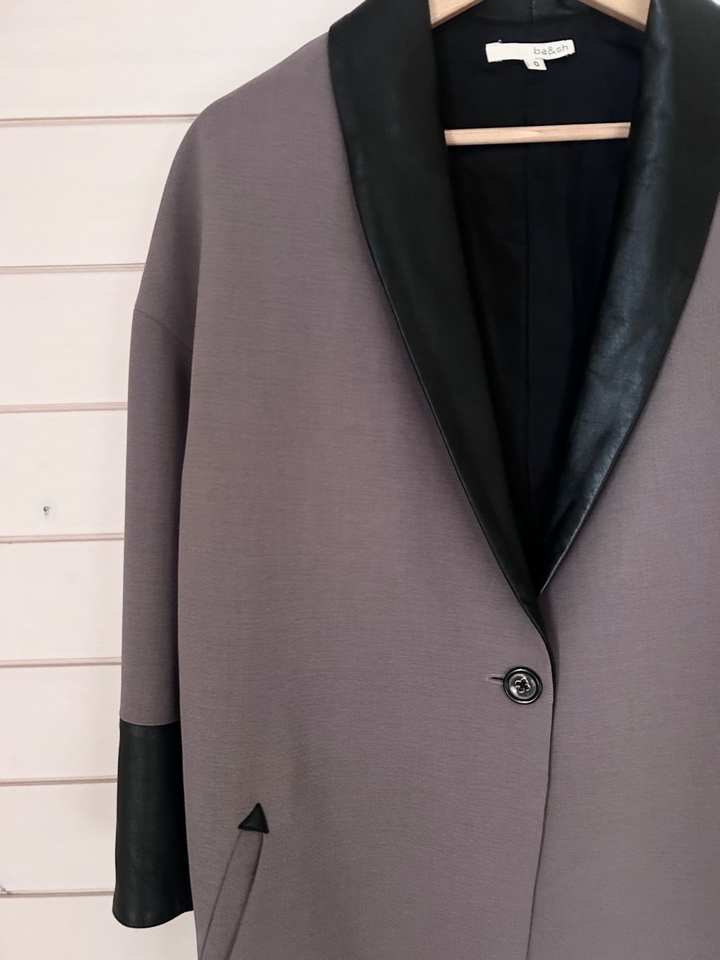 Ba&Sh Vestes: Ba&sh Blazer mit Leder - Gr. 0 – D'occasion à Illnau par Monkky 6