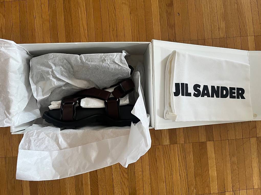 Jil Sander Scarpe da donna: JIL SANDER Sandals 38 – Nuovo e nell'imballaggio originale da Zürich venduto da Nmau