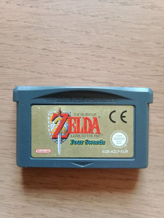 Jeu Game Boy Advance : Zelda - A Link To The Past & Four Swords - Version FR - Cartouche Seule