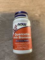 Quercetin with Bromelain von NOW (angebraucht)