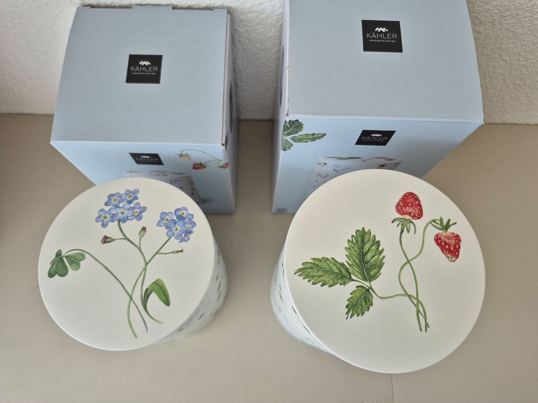Contenitori & Simili: 2 Aufbewahrungsdosen Kähler Design mit Deckel - NEU – Nuovo e nell'imballaggio originale da Hirschthal venduto da edr567