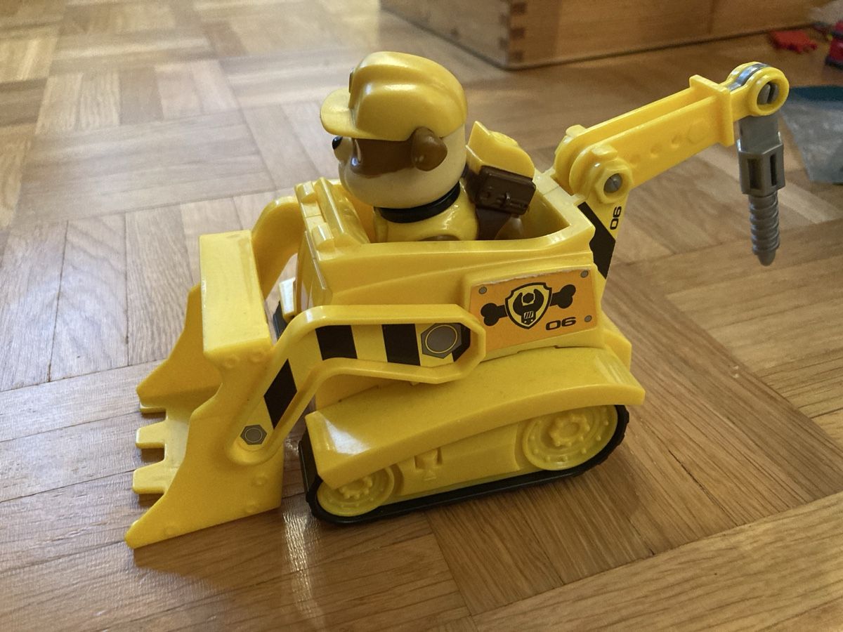 Giocattoli: Paw Patrol Bagger Rubble – Usato da Umiken venduto da hope2008 1