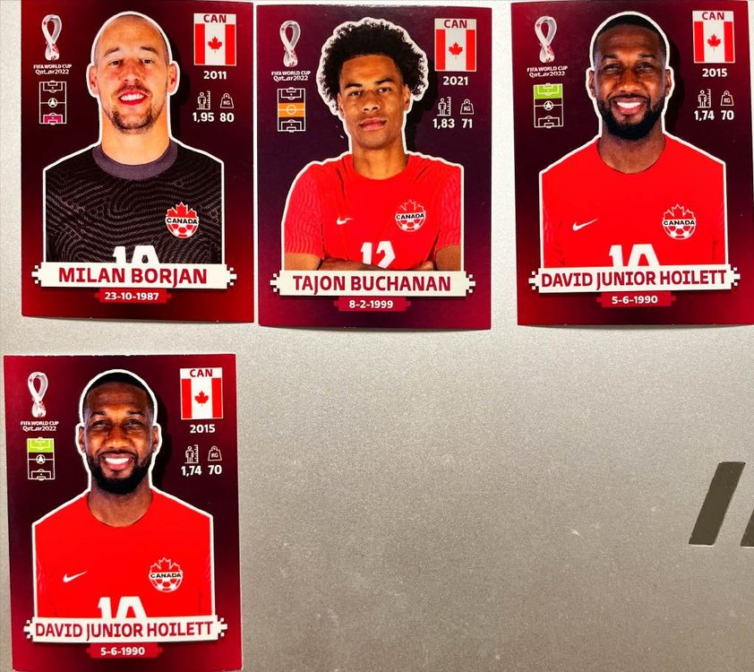 WORLD CUP 2022 Panini Stickers, Canada | Kaufen auf Ricardo