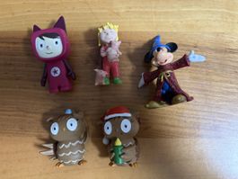 5 x tonies Figuren für toniebox  -Conni ,Micky Maus,kreativ