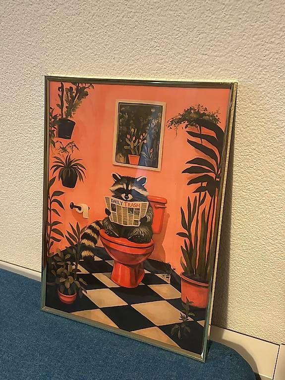 Foto & Immagini: Waschbär "Daily Trash" Bild – Nuovo e nell'imballaggio originale da Adliswil venduto da nsm_r8qp