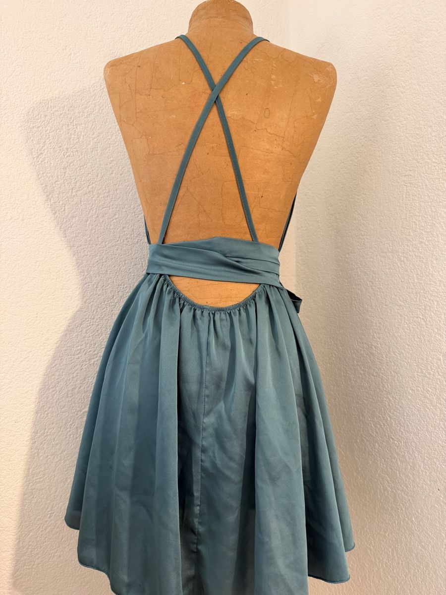 Vestiti: Robe d'été turquoise - Taille S - Dos nu - Parfaite! – Usato da chamoson venduto da agr_y2m5 2
