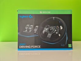 Logitech G920 Lenkrad + Pedale mit OVP