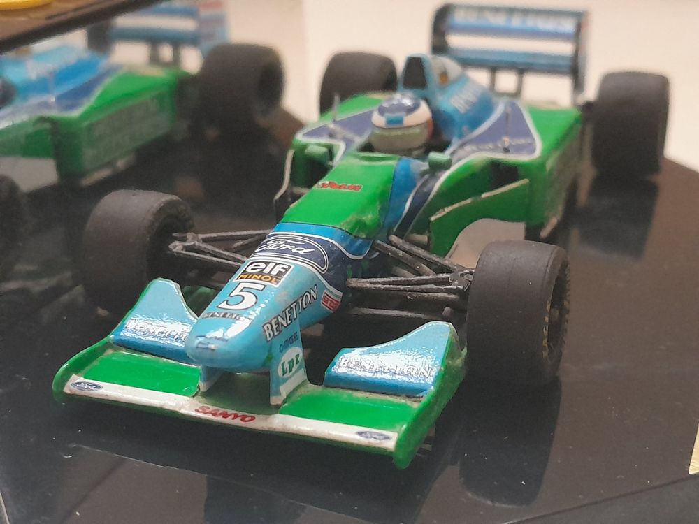 Benetton B193B Test Car 1994 Schumacher 1:43 onyx 185 A (Neu und ...