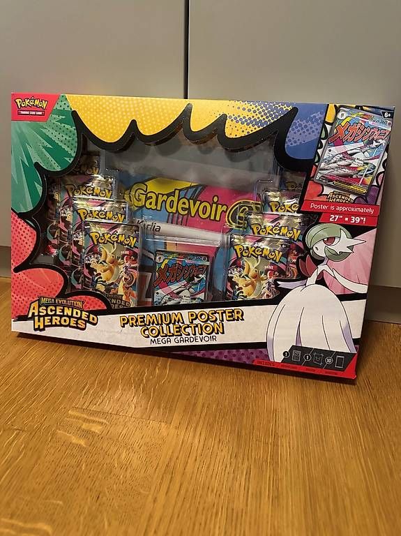 Pokémon Carte collezionabili: Mega Evolution: Ascended Heroes Premium Poster Collection EN – Nuovo e nell'imballaggio originale da Schaffhausen venduto da Retrogaming90