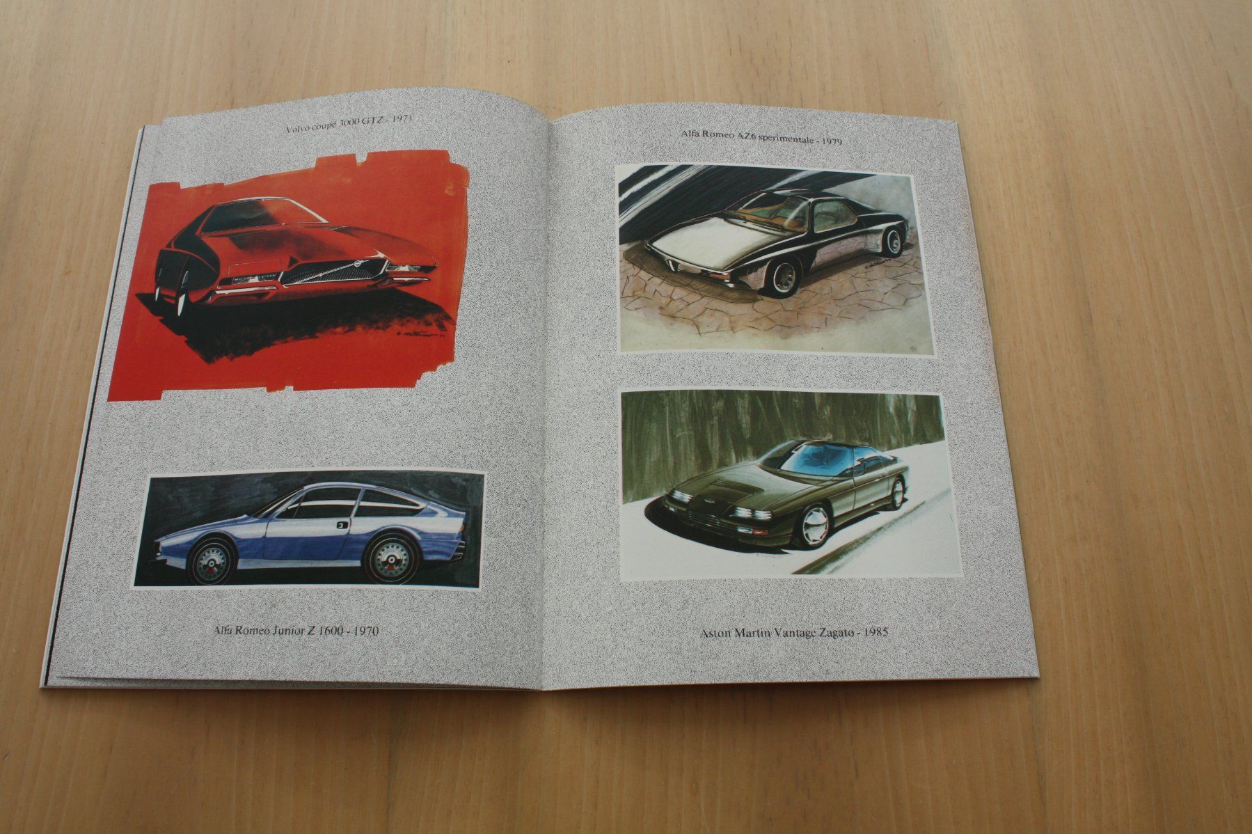 Documenti: Zagato Prospekt "Le Auto Disegnate" - 1988 – Usato da Wikon venduto da erwin400 7