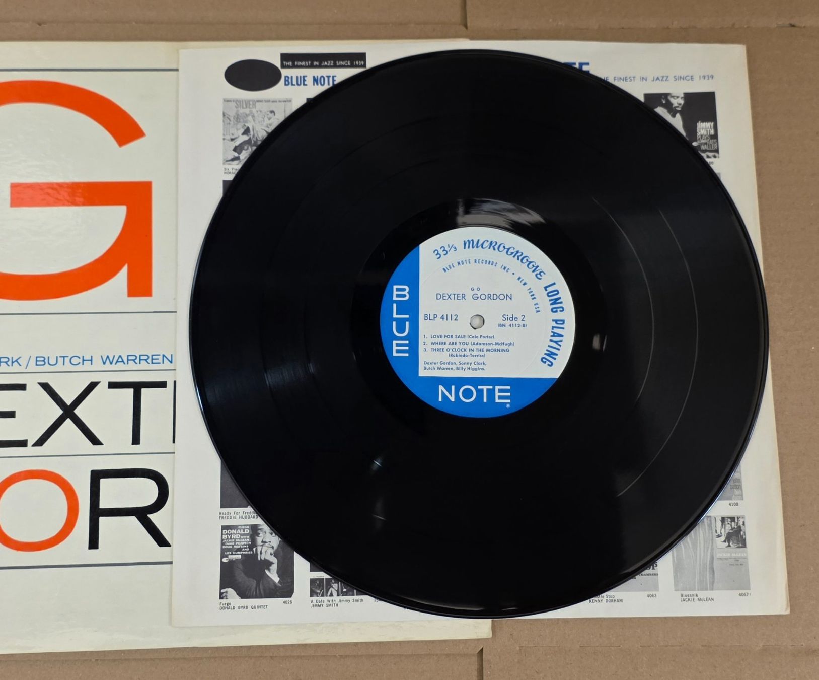 Schallplatten: Dexter Gordon Go! Blue Note– BLP 4112 – Gebraucht aus Zürich von spin23 6